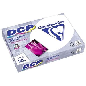 Χαρτί για έγχρωμη εκτύπωση Clairefontaine DCP, A4, 1800, 80 g, 500 φύλλα