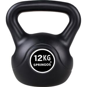 Kettlebell Springos FA1005 bitumiczny 12 kg