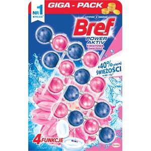 Bref Zawieszka do WC Bref Active Kwiatowy 4x50g uniwersalny