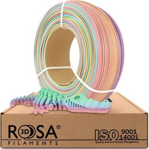 ROSA3D Filament ROSA3D Refill PLA Rainbow Pastel 1,75mm 1kg