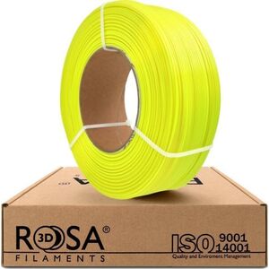 ROSA3D Filament ROSA3D  ReFill PLA Starter 1,75mm Neon Yellow 1kg