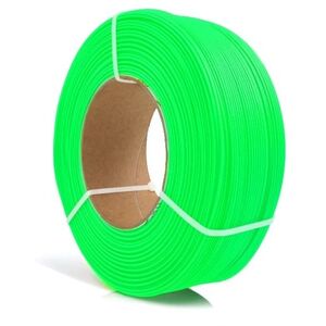 3D plastikas PLA zalia (neon green) 1.75mm 1kg refill pakuote Rosa3D