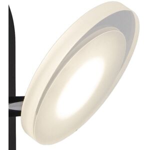 ΦΩΤΙΣΤΙΚΟ ΣΗΜΕΙΟΥ LED ΠΛΑΚΑ 4W 3000K ΜΑΥΡΟ