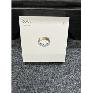 Oura Ring 4 έξυπνο δαχτυλίδι, Χρυσό, μέγεθος 9