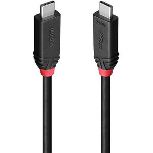 CABLE USB4 240W TYPE C 2M/BLACK LINE 37002 LINDY