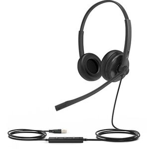 Yealink UH34 SE Stereo/Dual Teams USB-A Zestaw słuchawkowy Przewodowa Opaska na głowę Połączenia/muzyka USB Typu-A Czarny