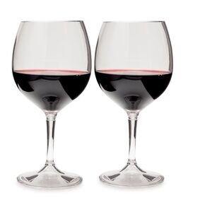 GSI Outdoors NESTING RED WINE GLASS SET
