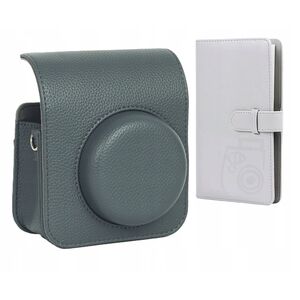 Futerał Etui Pokrowiec Do Fuji Fujifilm Instax Mini 41+ Album Na 96 Zdjęć / Szary