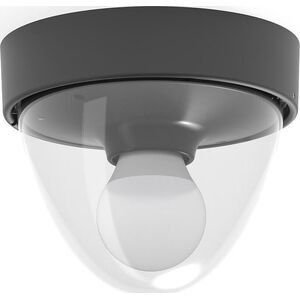 Nowodvorski Zewnętrzna lampa natynkowa NOOK 7978 plafoniera do altany czarna
