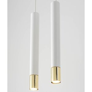 Lampa wisząca Sigma Minimalistyczna lampa wisząca Sopel Grand 33387 hol biała złota