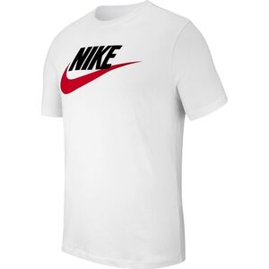 Nike Koszulka męska M NSW Tee Icon Futura biała r. XL (AR5004 100)