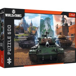 Trefl Puzzle World of Tanks: Czas na akcję! 500 elementów (37535)
