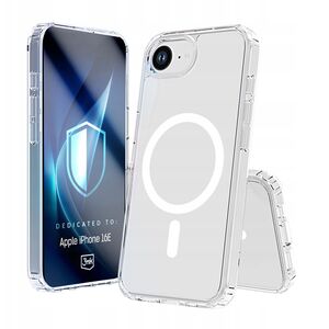 Etui Armor MagCase do iPhone 16e Magsafe przezroczysty