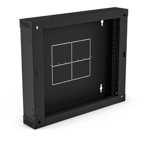 Sekcja tylna 100 mm (zawiasowa / uchylna) do szaf SW-18U-600-450-01-C, kolor czarny ALANTEC