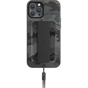 Uniq UNIQ etui Heldro iPhone 12 Pro Max 6,7" czarny moro/charcoal camo Antimicrobial