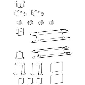 ΚΙΤ ΑΝΤΑΛΛΑΚΤΙΚΩΝ ΕΞΑΡΤΗΜΑΤΩΝ LX/PRO WALL MOUNT SKUS DIG