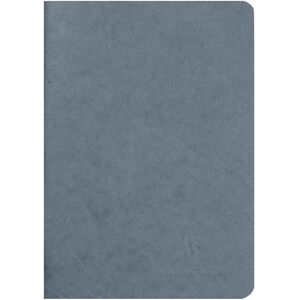 Clairefontaine "Age Bag" Γκρι Σημειωματάριο A5, 96 σελίδες/48 φύλλα, 90 γραμμάρια λευκό χαρτί, χωρίς γραμμές, χαρτονένιο κάλυμμα