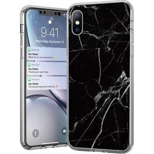 Wozinsky Wozinsky Marble żelowe etui pokrowiec marmur Samsung Galaxy M31 czarny