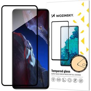 Wozinsky Szkło hartowane Xiaomi Poco F5 Pro 9H z ramką Wozinsky Full Glue Tempered Glass - czarne