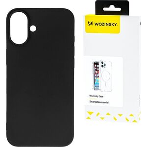 Silikonowe etui Wozinsky Silicone Case na Samsung Galaxy S25 - czarne