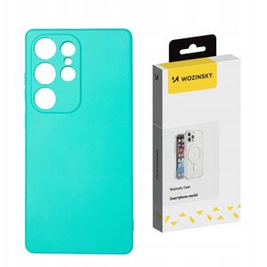 Etui Wozinsky Silicone Case elastyczne silikonowe na Samsung Galaxy S25 Ultra - miętowe