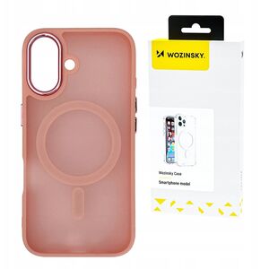 Etui Wozinsky Fashion Case MagSafe na Samsung Galaxy S25 Ultra - różowe