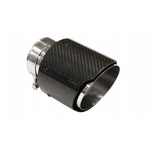 Τελική απόληξη εξάτμισης 127mm είσοδος 76mm Carbon Gloss
