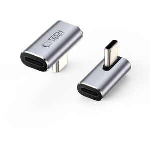 TECH-PROTECT ULTRABOOST AA03 ANGLE ADAPTER TYPE-C GREY
