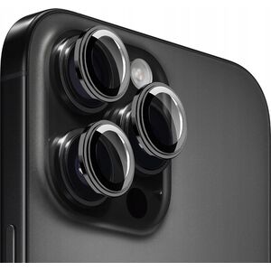 Προστατευτικά φακών Mobile Origin Easy, μαύρο - iPhone 16 Pro / 16 Pro Max