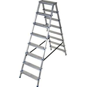 AWTools AW DRABINA TABORET 8 STOPNI 150KG AW23031