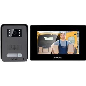 EVOLVEO DoorPhone AP1- 2 καλωδιακό βιντεοτηλέφωνο με εφαρμογή, μαύρο