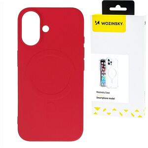 ETUI LIQUID SILICONE CASE MAGSAFE NA SAMSUNG GALAXY S25 ULTRA - CZERWONE