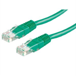 Kabel krosowy UTP, kat. 6 (klasa E), zielony, 1 m