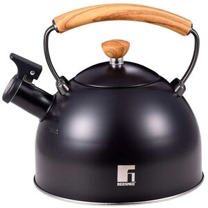 Czajnik Stalowy Z Gwizdkiem 2,3l Bergner Bg-37312 Charcoal