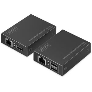 DIGITUS HDMI KVM Extender 4K/30Hz schwarz