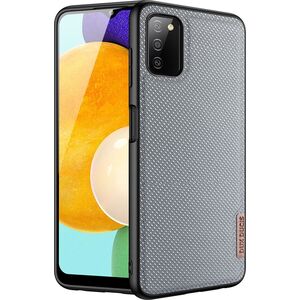 Dux Ducis Dux Ducis Fino etui pokrowiec pokryty nylonowym materiałem Samsung Galaxy A03s szary