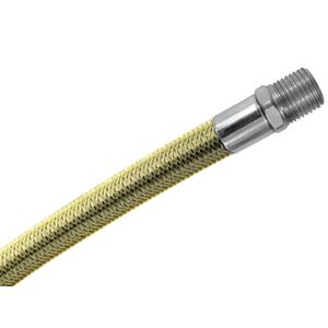 Ferro Wąż do gazu nakrętno-wkrętny 1/2" 750mm - WGN0750