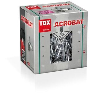 Inkarinis varztas GKP TOX Acrobat, M5/37 mm, metalinis, 50 vnt.