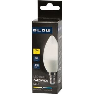 Blow 87-403# Żarówka led  e14 c37 eco 5w b.neutralna