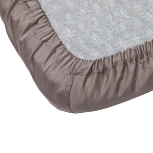 ΣΕΝΤΟΝΙ ΜΕ ΛΑΣΤΙΧΟ ΣΑΤΕΝ 200X200+25 TAUPE