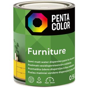 ΧΡΩΜΑ PENTACOLOR ΕΠΙΠΛΩΝ ΗΜΙΜΑΤ 0.9L