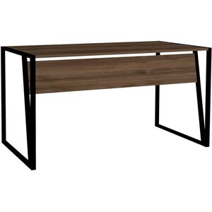 Γραφείο Kalune Design Kemer, καφέ/μαύρο