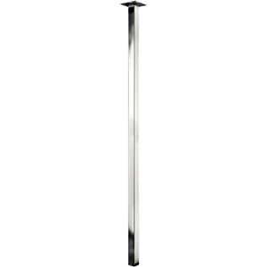 Baldu koja HETTICH, reguliuojama, sidabro spl., 800x25x25 mm, 9129102