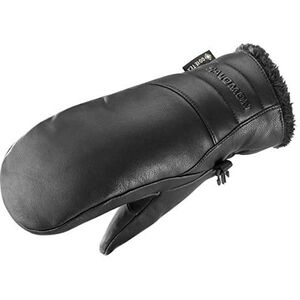 Rękawiczki damskie Salomon Native Gore-Tex - deep black rozmiar: xs