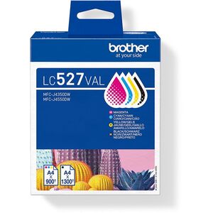 Brother Tintenpatrone LC-527VAL Multipack (je 1x BK/M/C/Y)