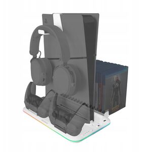 Mars Gaming MPS5B2 Многофункциональная подставка для PS5 с охлаждением / RGB
