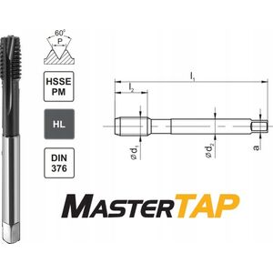 Fanar GWINTOWNIK M16x1,5 DIN-374B (6H) HSSE-PM HL MASTERTAP