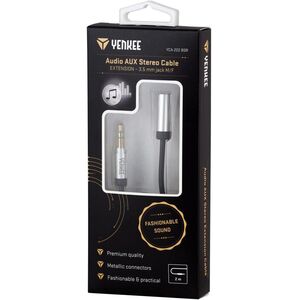 YCA 222 BSR Kabel AUX M/F 2m met. YENKEE