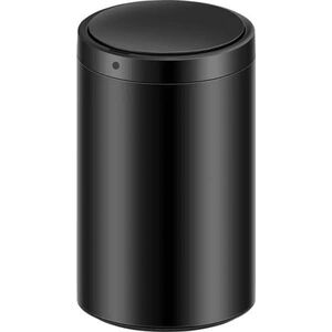 Κάδος απορριμμάτων Enne Convi Sensor 12L με αισθητήρα, μαύρο ματ