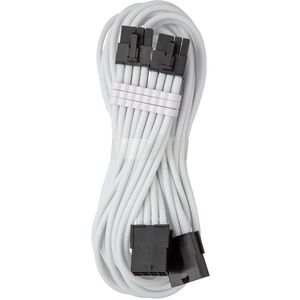 CableMod Pro ModMesh 8+8-pin PCI-e Επέκταση, 45cm - λευκό